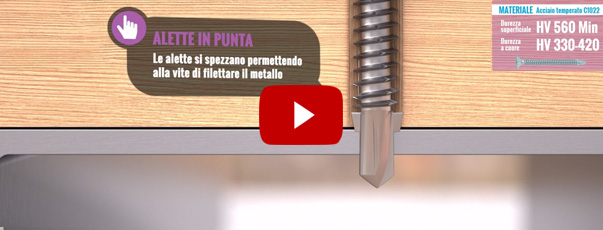 vite ambrovit automaschiante autoperforante